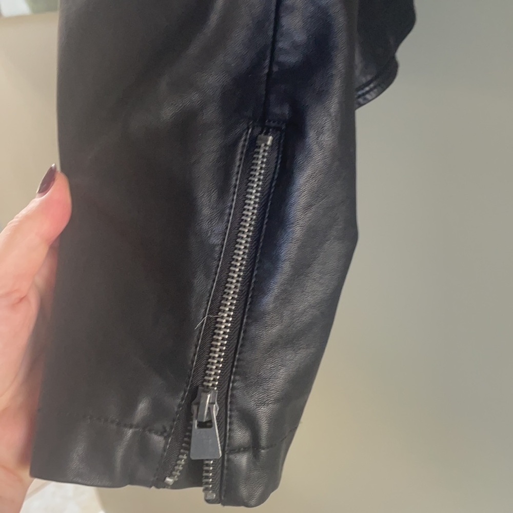 Faux leather bomber - Picture 2 of 3